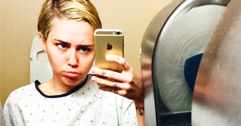 //miley cyrus hospitalized