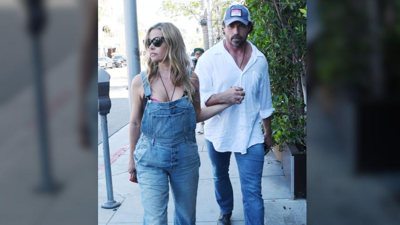 Photo of Denise Richards and Aaron Phypers