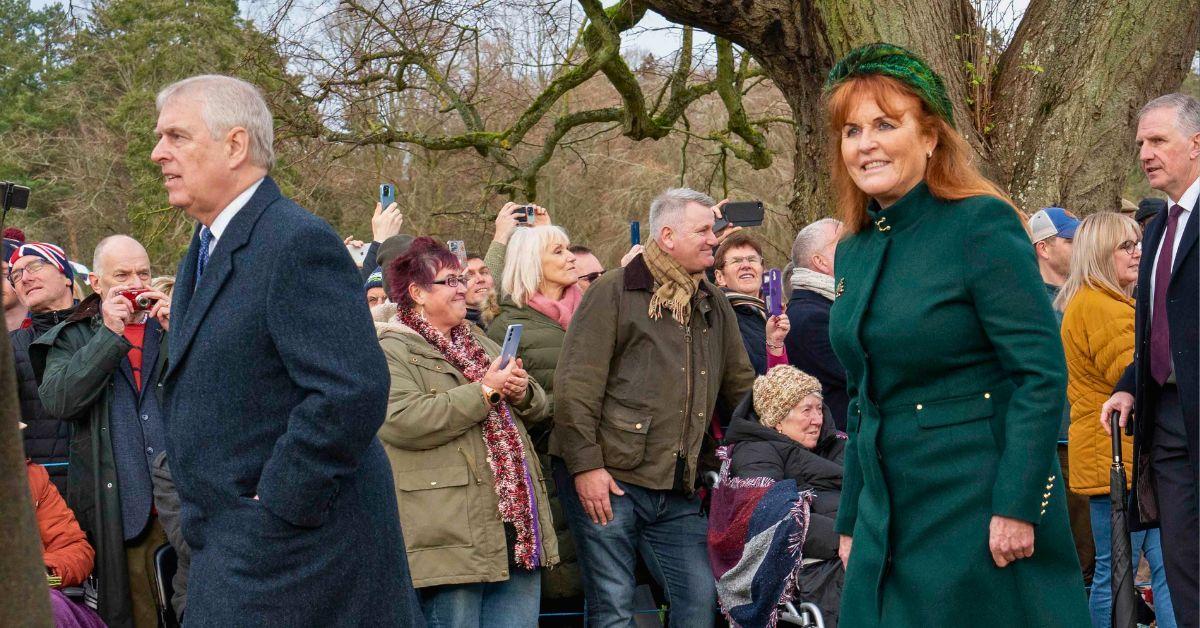 Photo of Andrew Windsor and Sarah Ferguson