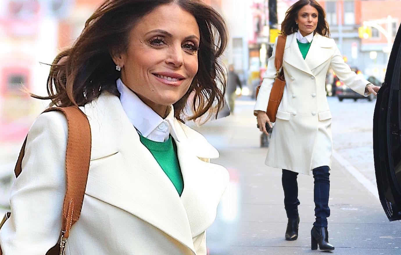 Bethenny Frankel Hangs Out In New York