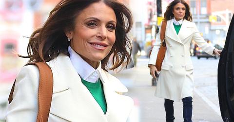 Bethenny Frankel Hangs Out In New York