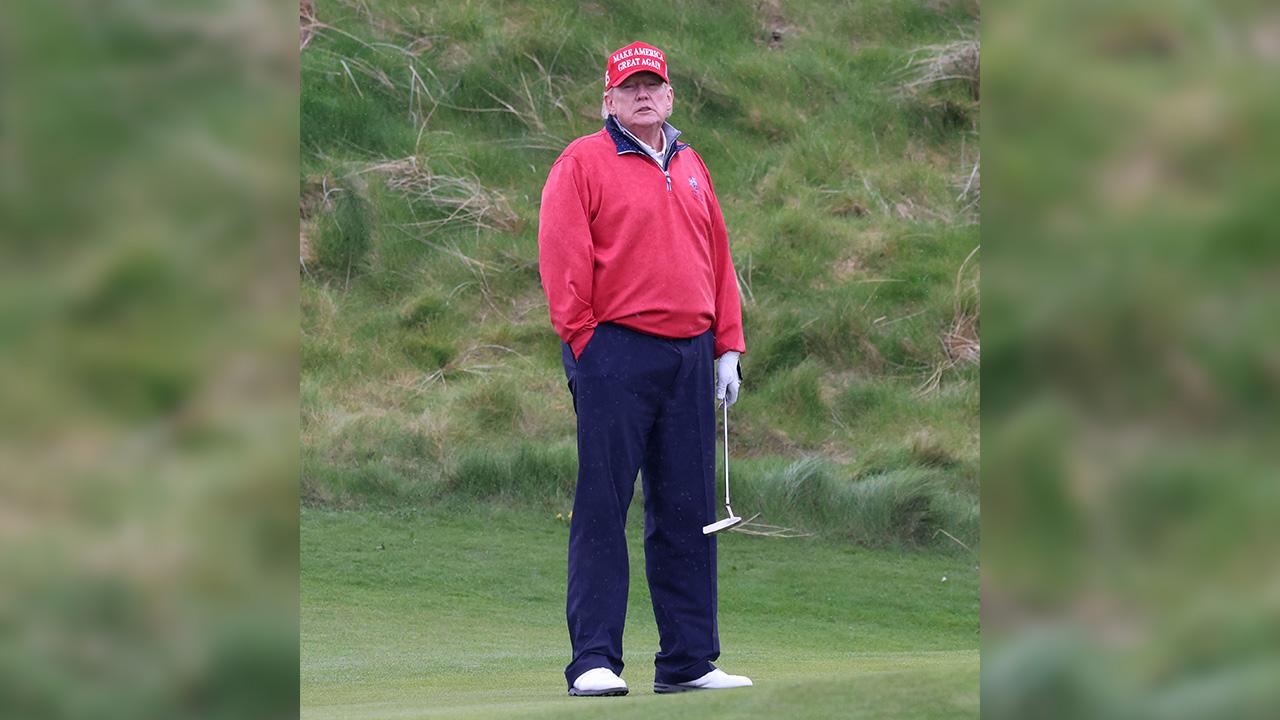 Trump made sure everyone knew he won two championships earlier this month.
