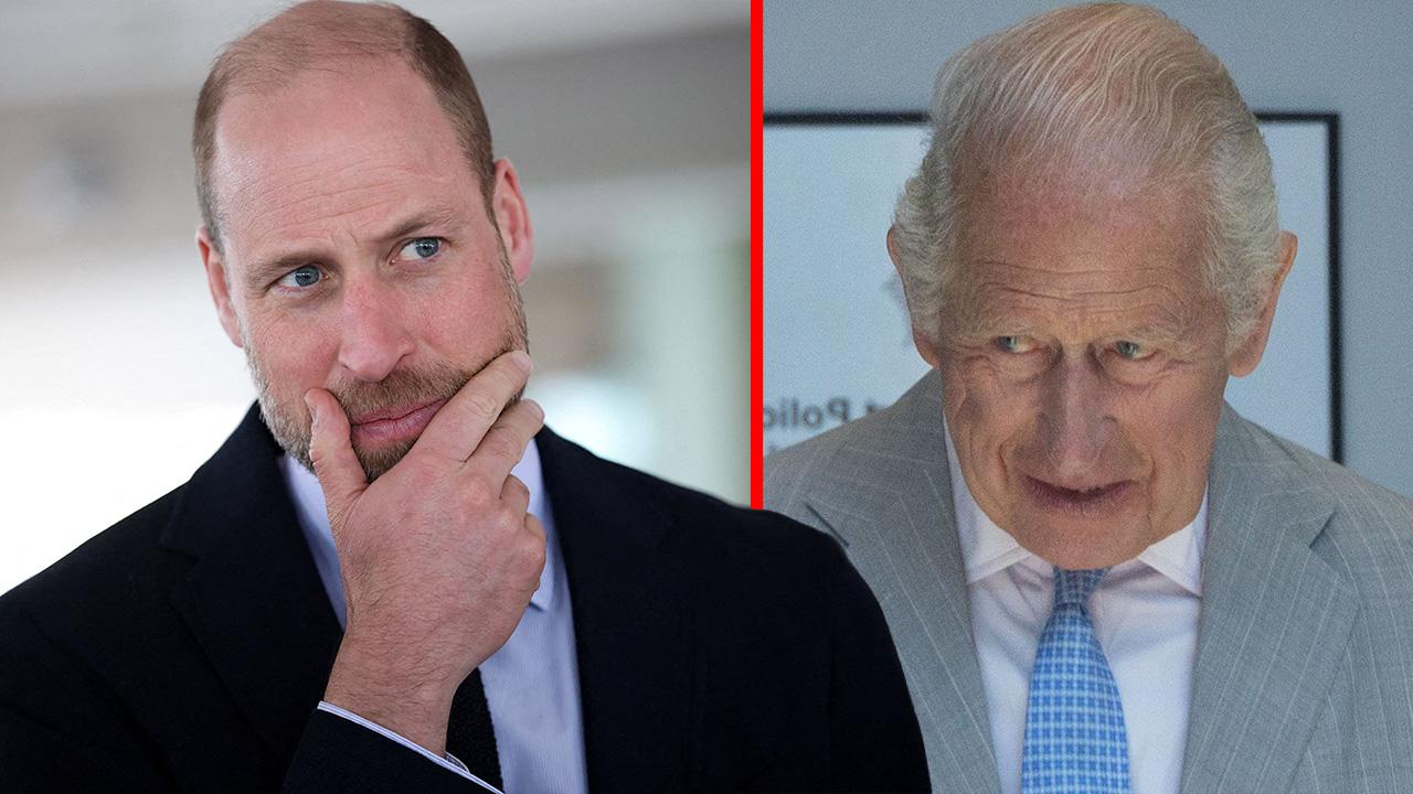 Photo of Prince William and King Charles