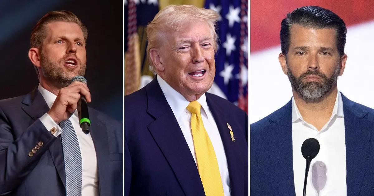 Photo of Eric Trump, Donald Trump, Donald Trump Jr.
