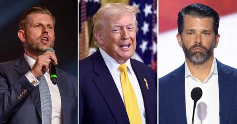 Photo of Eric Trump, Donald Trump, Donald Trump Jr.