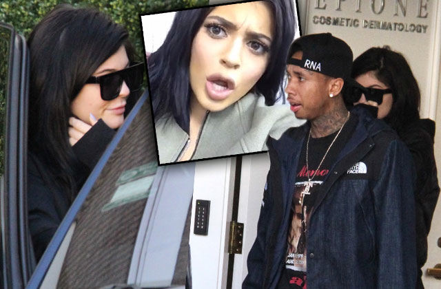 Kylie Jenner Tyga Plastic Surgery Laser Treatment Center