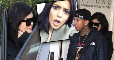 Kylie Jenner Tyga Plastic Surgery Laser Treatment Center