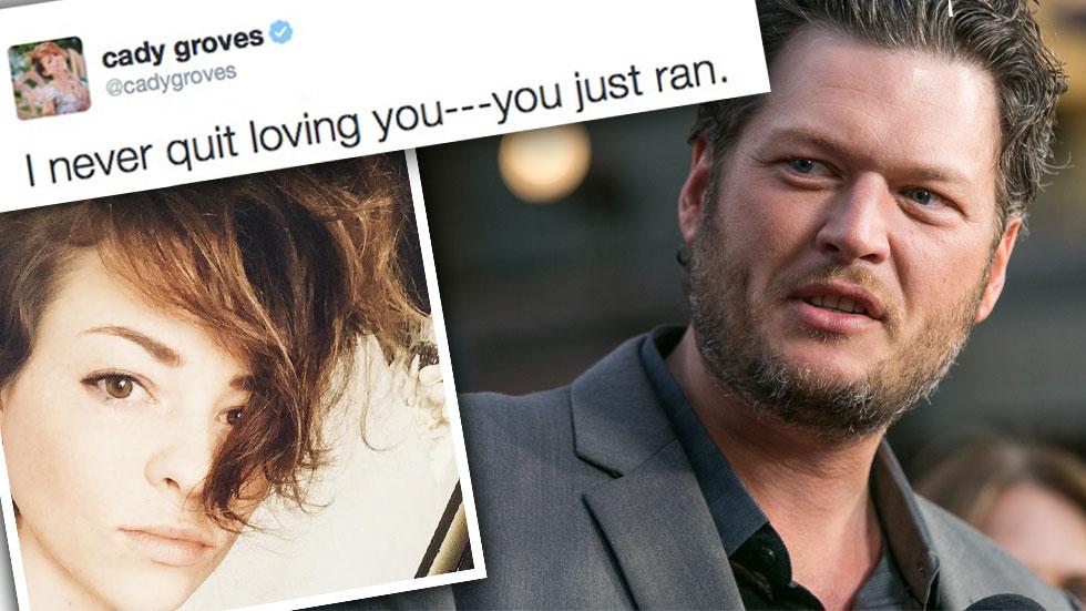 Blake Shelton Miranda Lambert Divorce Other Woman Cady Groves Twitter Rant Again