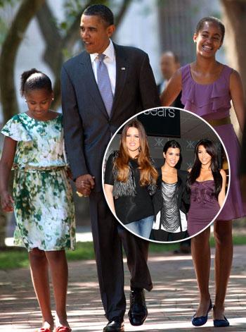 //barack obama the kardashians getty inf