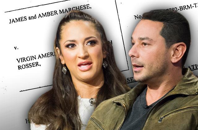 jim marchese amber marchese domestic abuse virgin airlines lawsuit complaint postponed