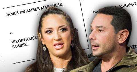 jim marchese amber marchese domestic abuse virgin airlines lawsuit complaint postponed