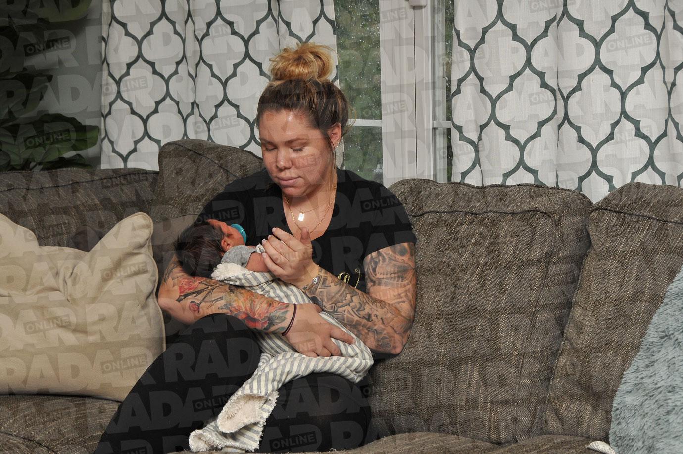 //kailyn lowry newborn son first photos teen mom