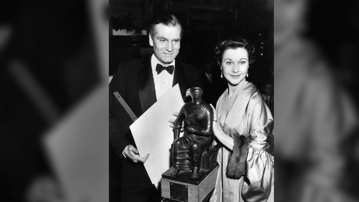 Laurence Olivier and Leigh began their relationship after co-starring in 'Fire Over England' in 1936.