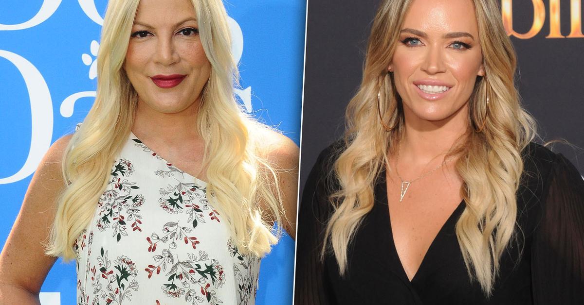 Tori Spelling Hires 'RHOBH' Star Teddi Mellencamp As Coach After Breakdown