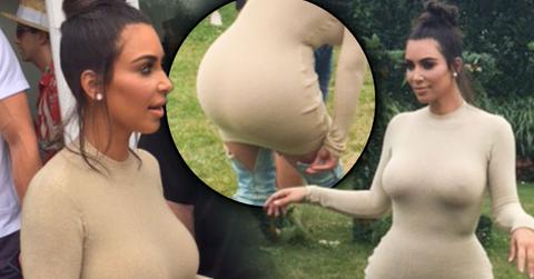 //Kim Kardashian Nude Nipples