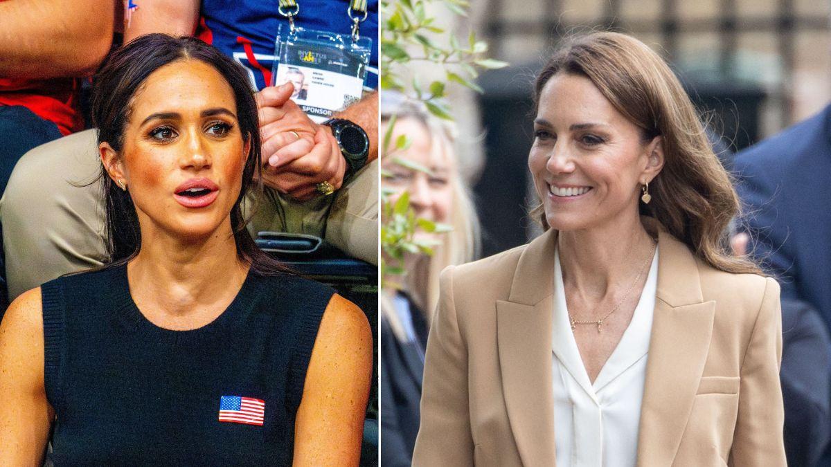 Photo of Kate Middleton and Meghan Markle