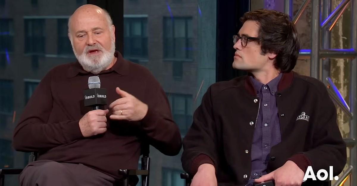 photo of rob reiner and nick reiner.