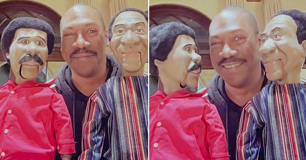 Photo of Eddie Murphy's puppets