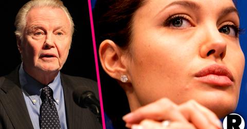 //angelina jolie war father jon voight secret banned from wedding pp sl