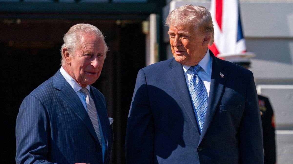 Photo of Donald Trump and King Charles