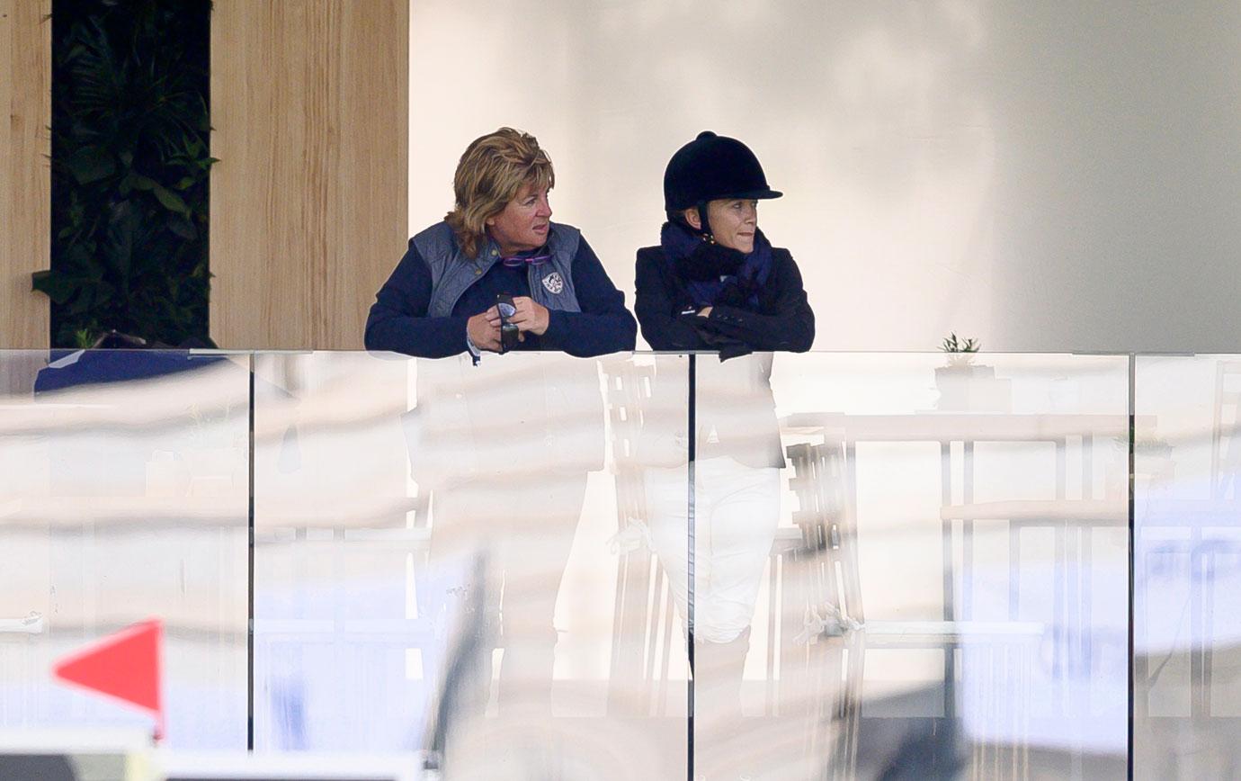 Horsing Around! Mary-Kate Olsen Competes In Spanish Equestrian Competition