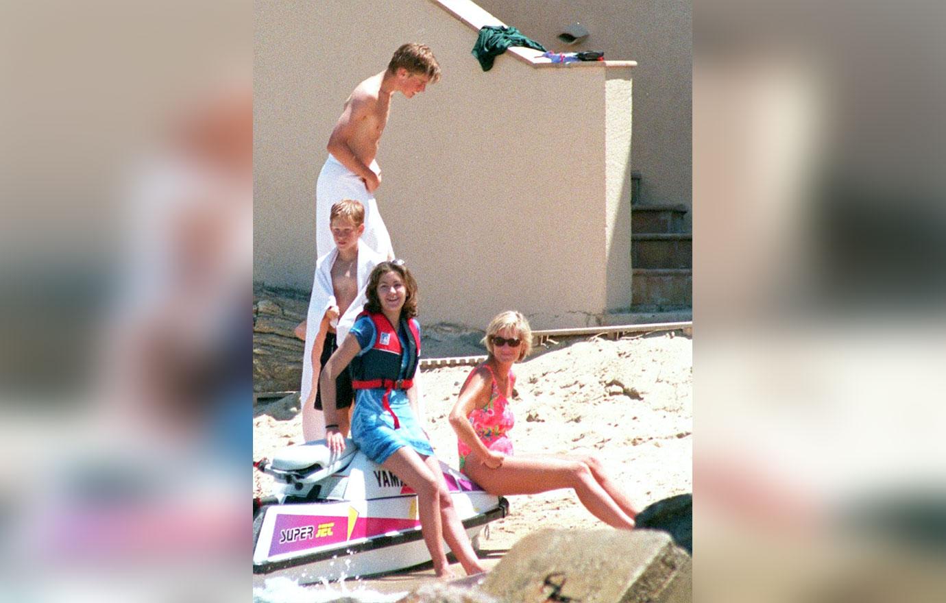 Princess Diana Summer Vacation