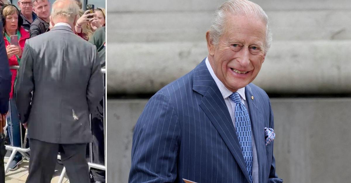 King Charles Gets Hit With Seagull Poop During Northern Ireland Visit