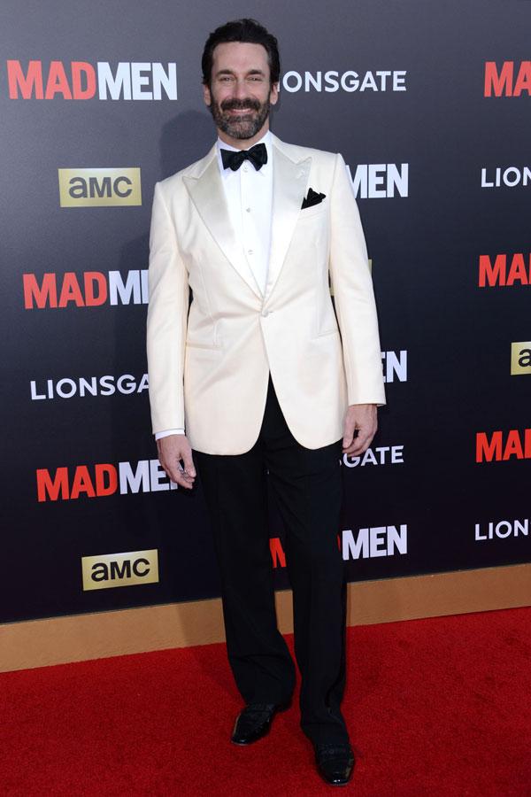 Jon Hamm Rehab -- 'Mad Men' Black & Red Ball