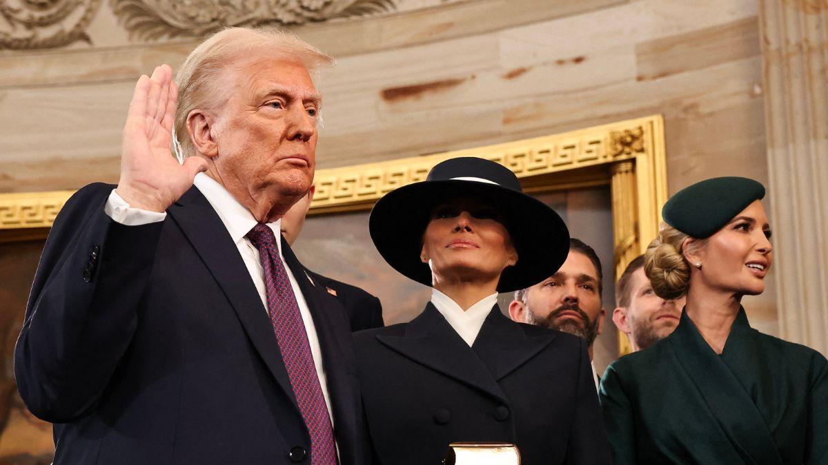 Photo of Donald and Melania Trump