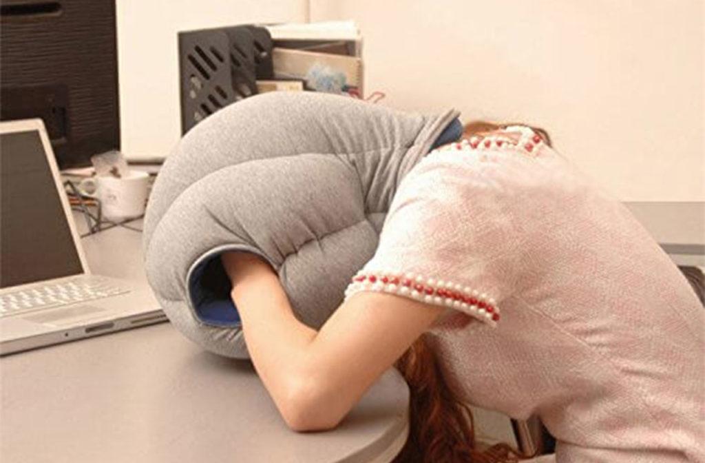 ostrich pillow x