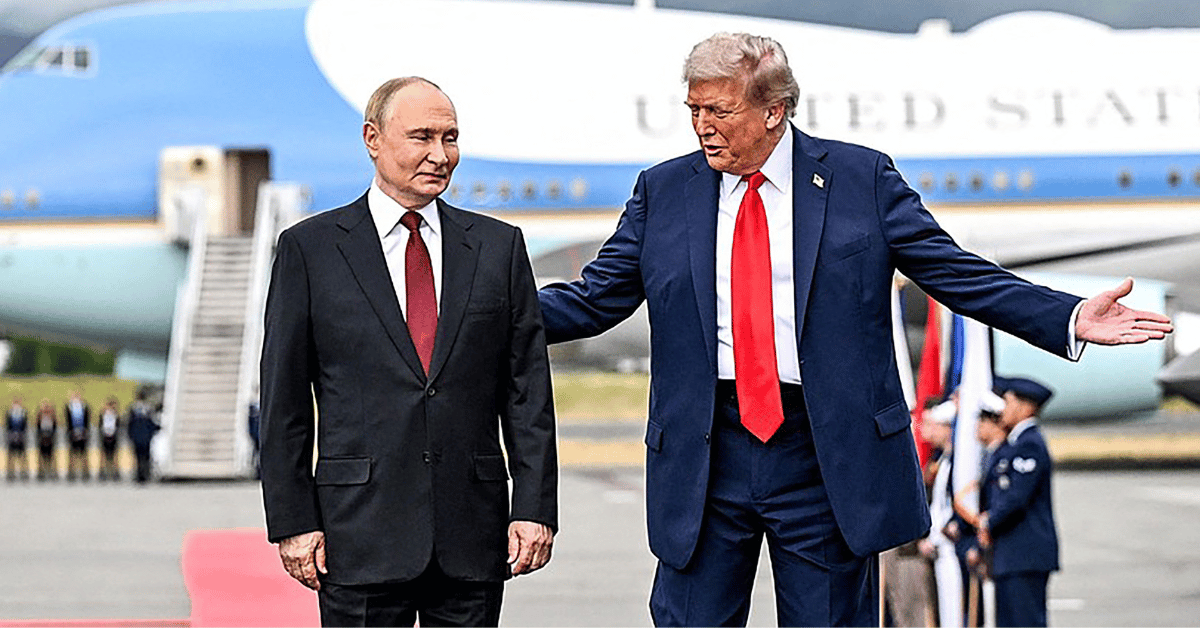 Photo of Vladimir Putin and Donald Trump