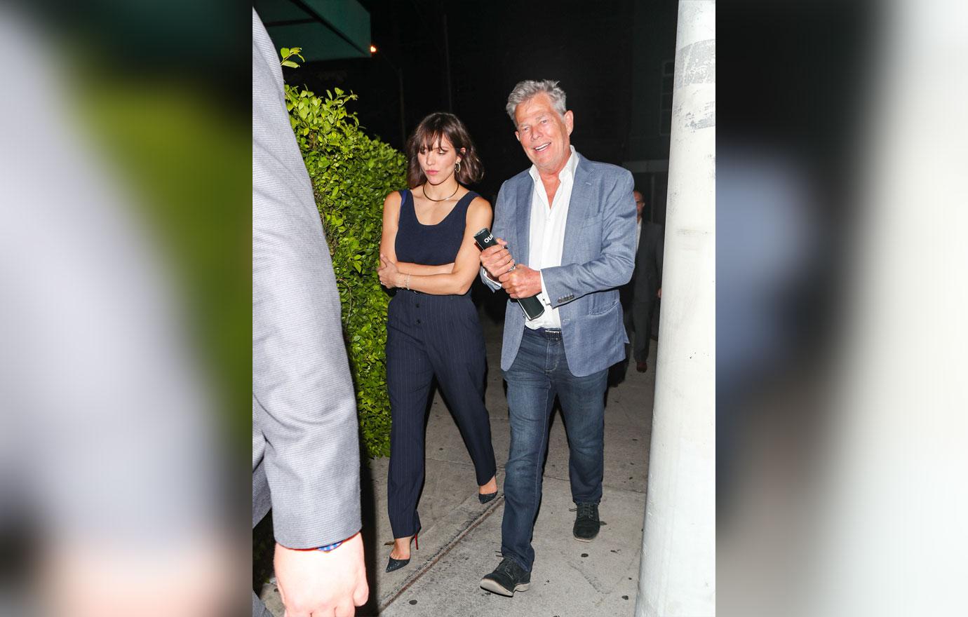 Katharine McPhee Fiance David Foster Pose In Italy