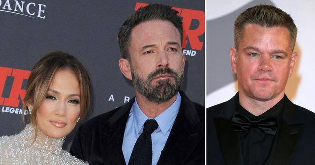 j lo driving wedge ben affleck matt damon friendship