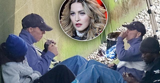//madonna son rocco ritchie drinking smoking suspicious cigarettes pp