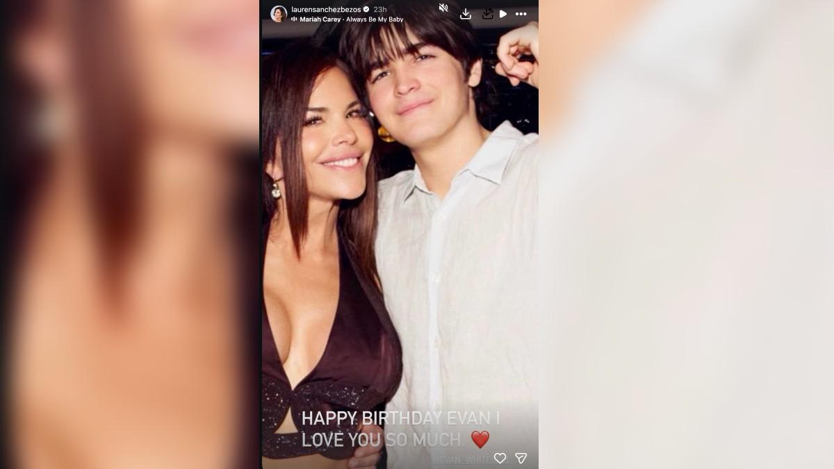 Photo of Evan Whitesell and Lauren Sánchez