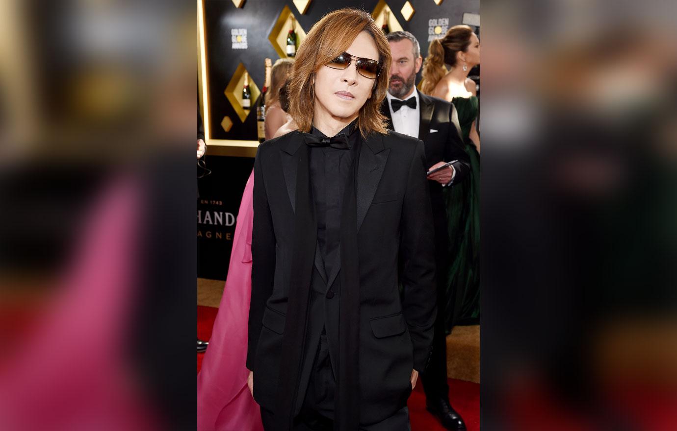 Yoshiki at Golden Globes 2020