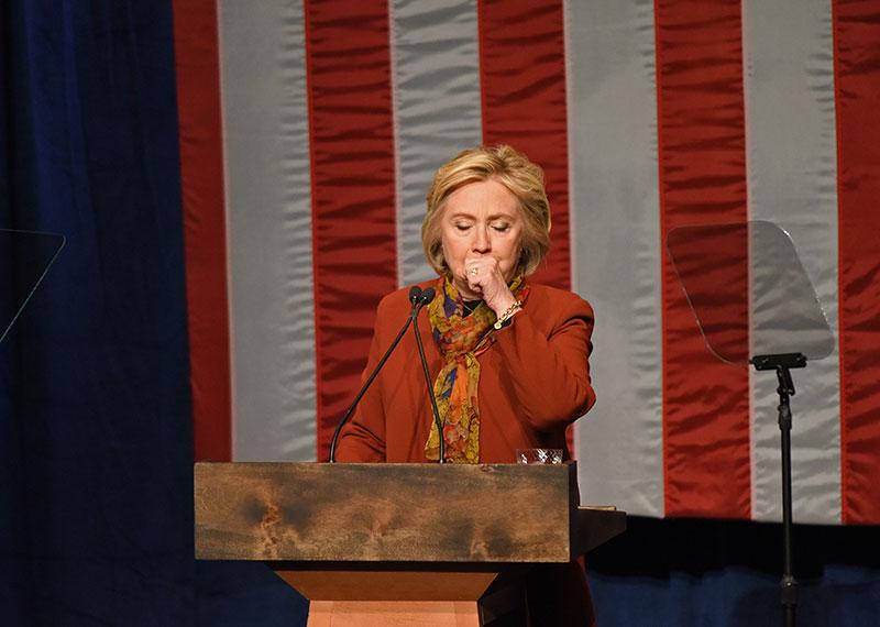 //hillary clinton health troubles email leak details