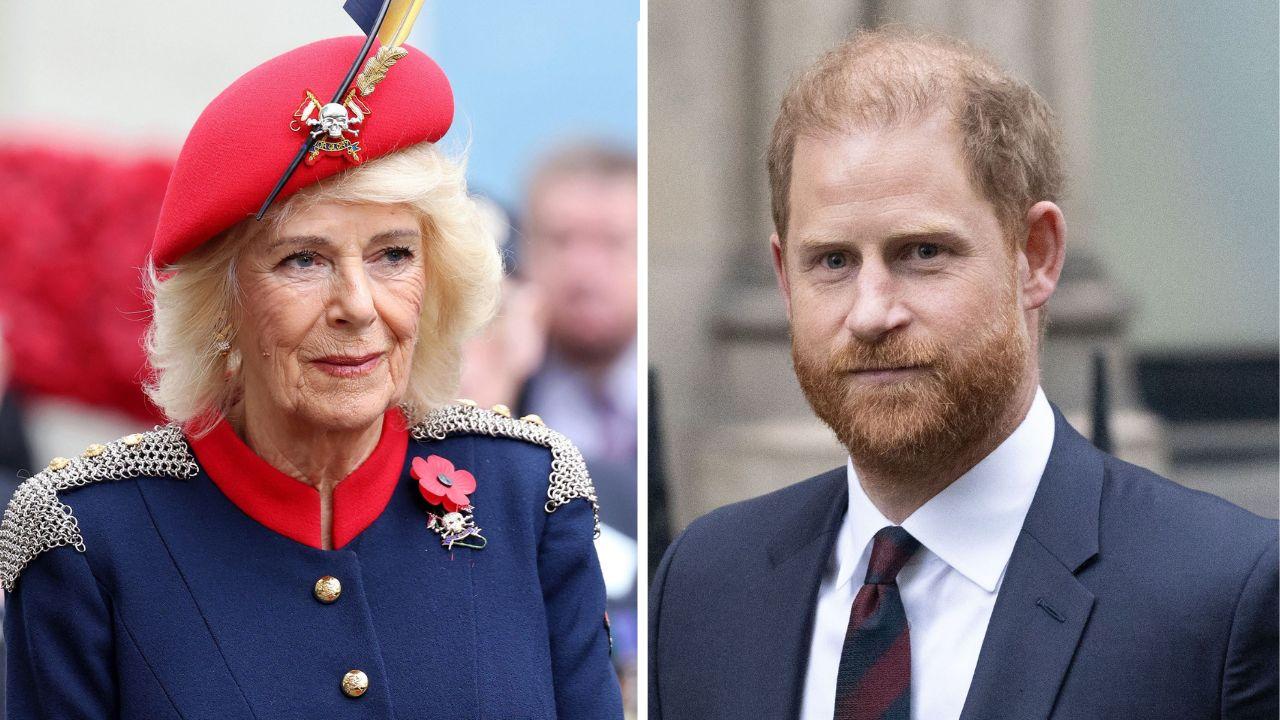 Queen Camilla is accused of meddling in Prince Harry's possible reunion with Britain's royal family.