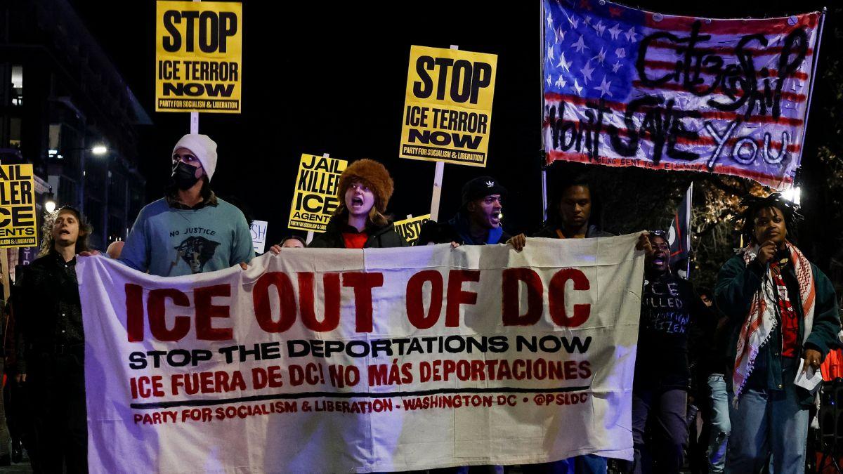 Photo of ICE protests