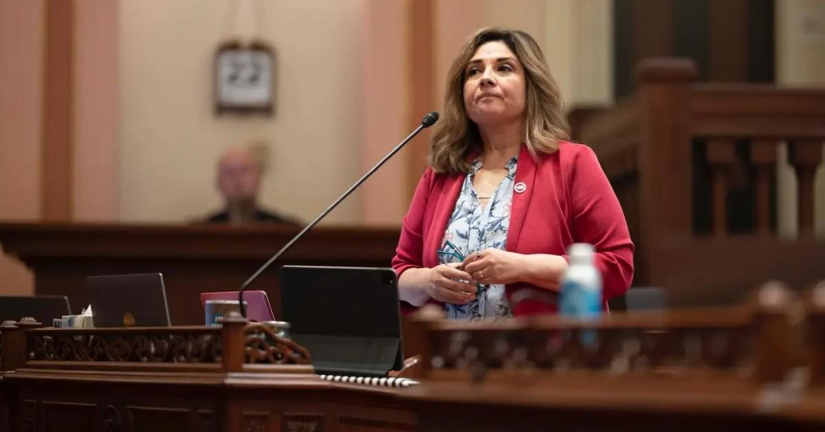 California state Senator Marie Alvarado-Gil.