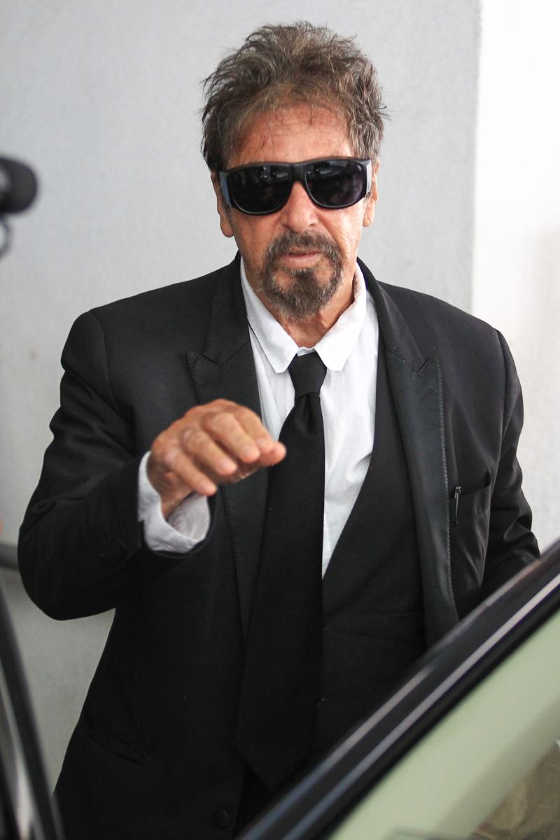 Al Pacino Going Blind Bandages Eyes