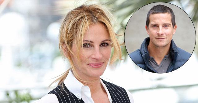 Julia roberts bear grylls africa