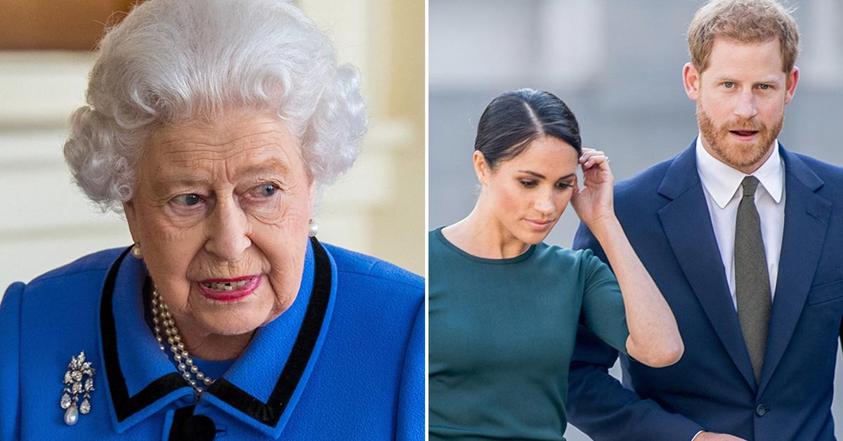 queen elizabeth hurt exhausted harry meghan death