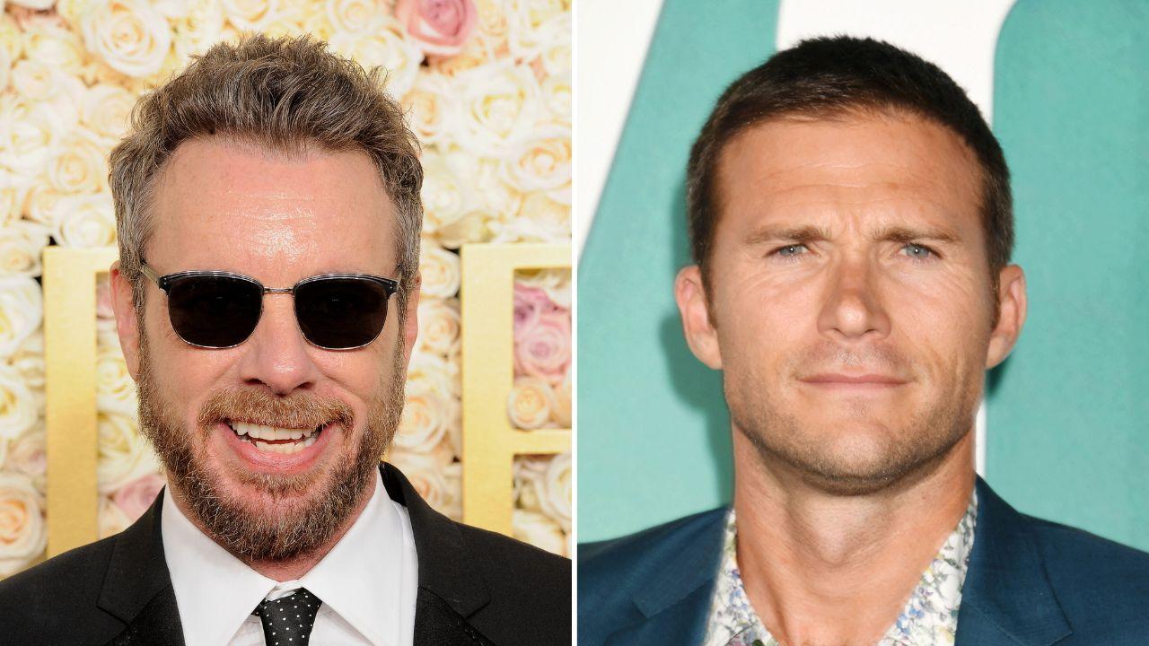 A photo of Dax Shepard and Scott Eastwood