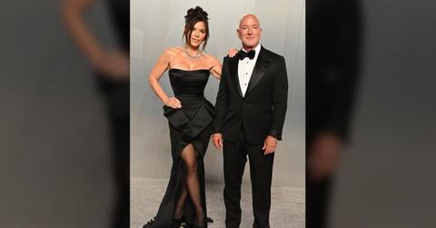 image of Lauren Sanchez and Jeff Bezos