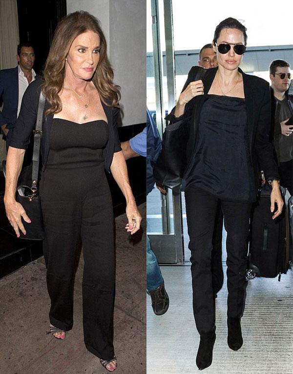 Caitlyn Jenner Angelina Jolie Style Copycat