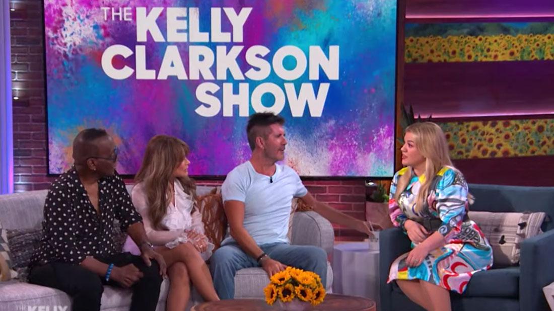 kelly reunites american idol judges on her show after diss pp