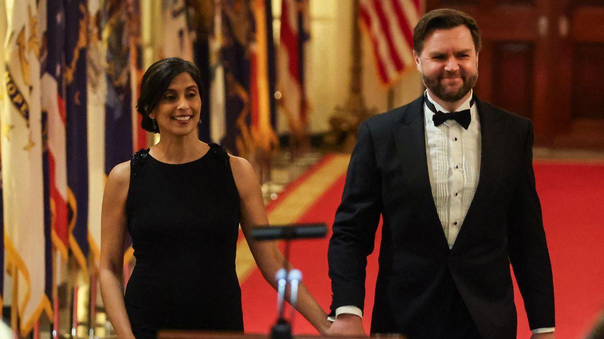 picture of Usha vance and JD Vance