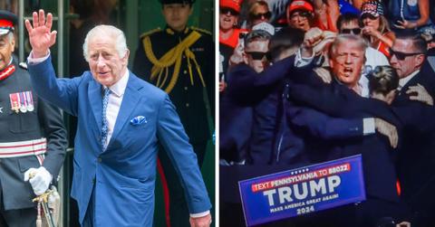 king charles sent donald trump private message assassination attempt