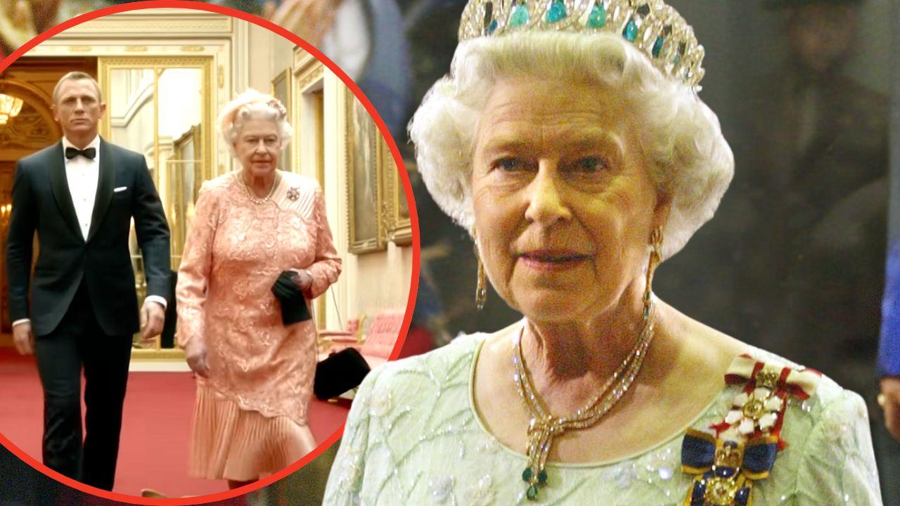 Photo of Queen Elizabeth and Daniel Craig